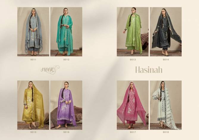 Heer Hasinah By Kimora Printed Salwar Suits Catalog